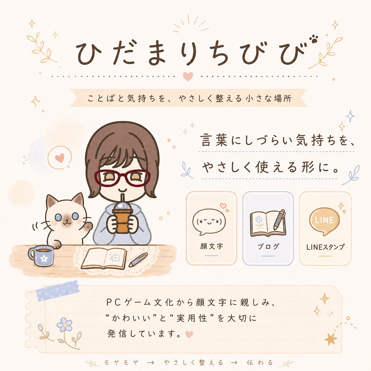 GPT Image 2で生成したひだまりちびびのプロフィール画像
