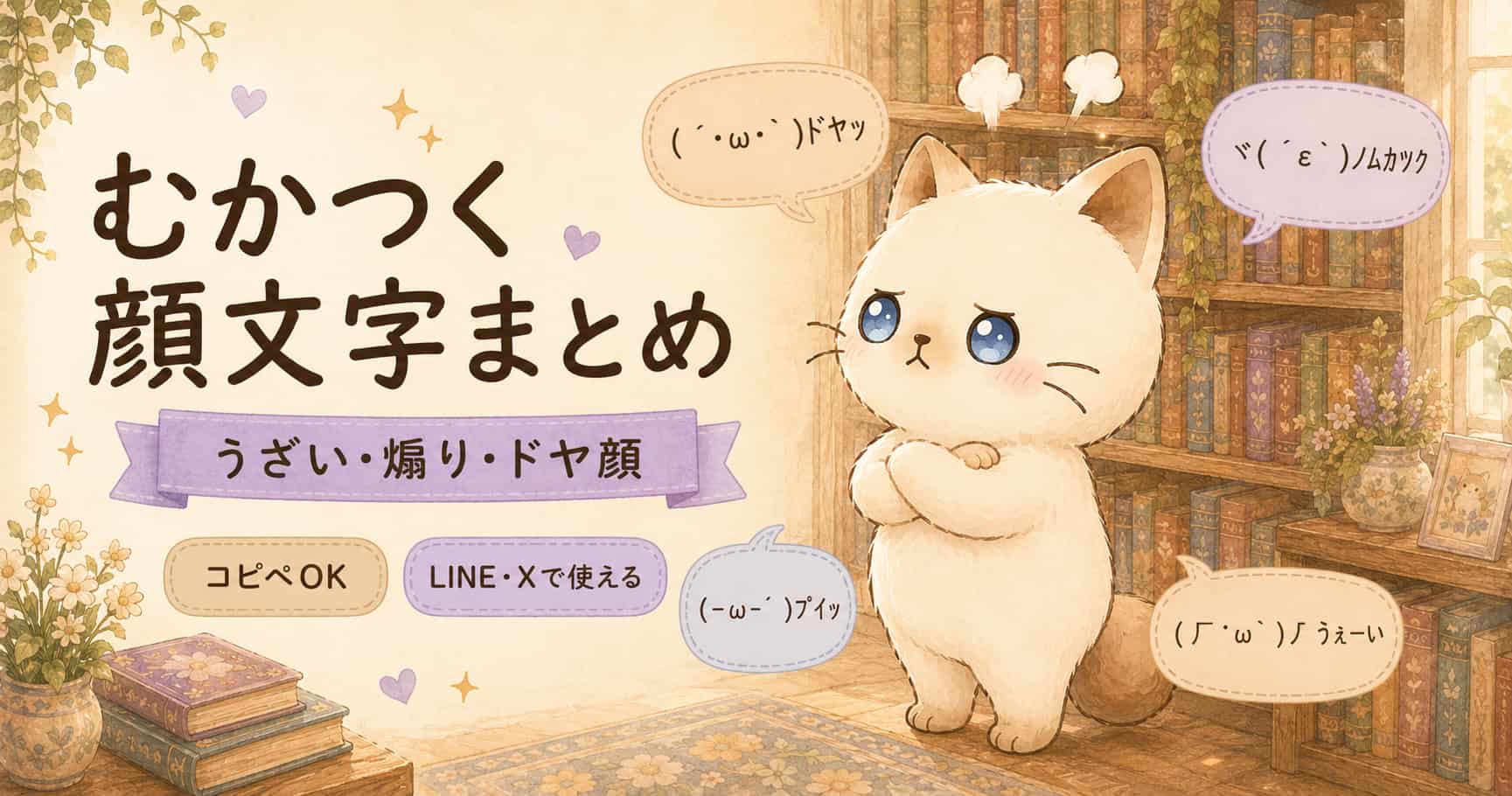 むかつく顔